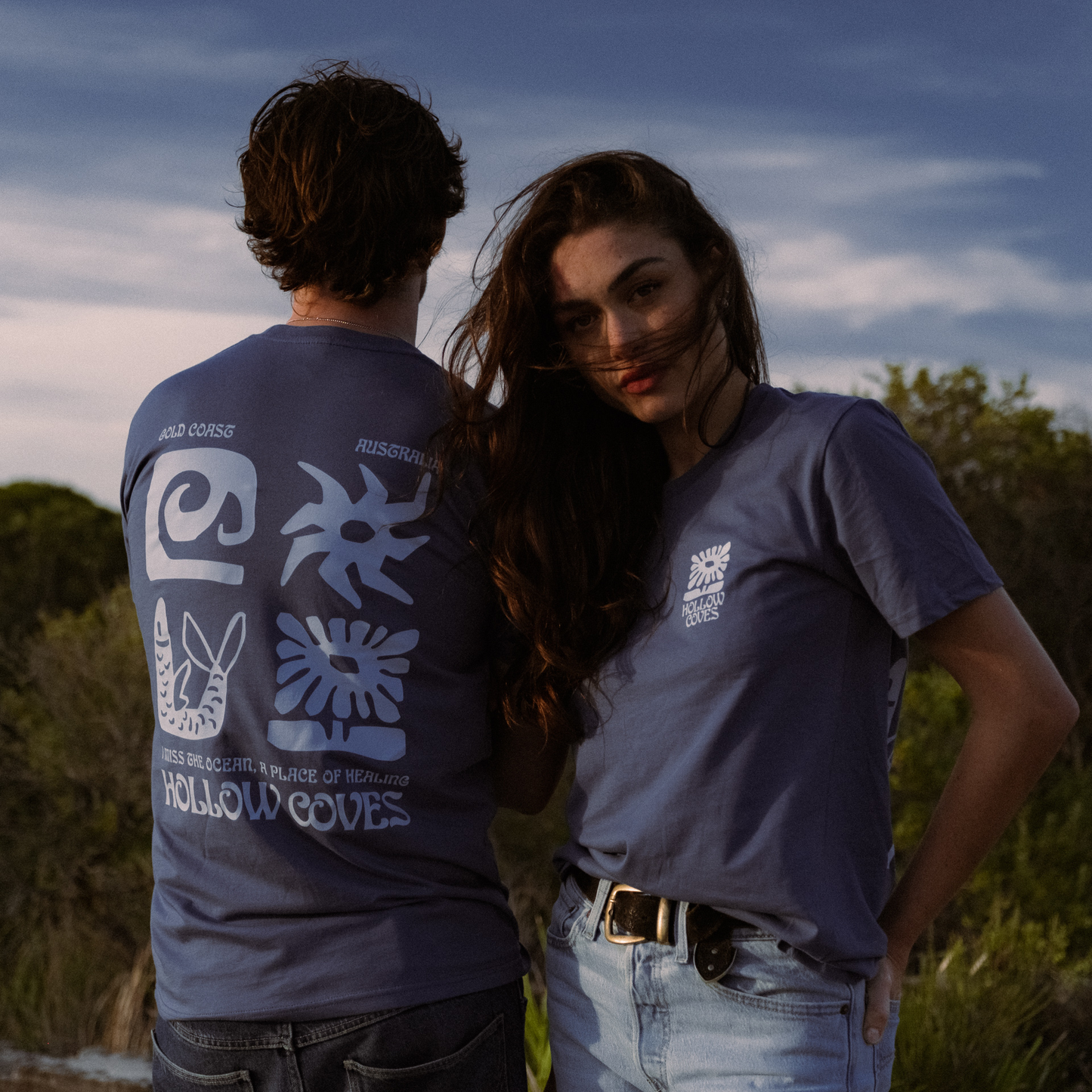 Ocean Tee Blue