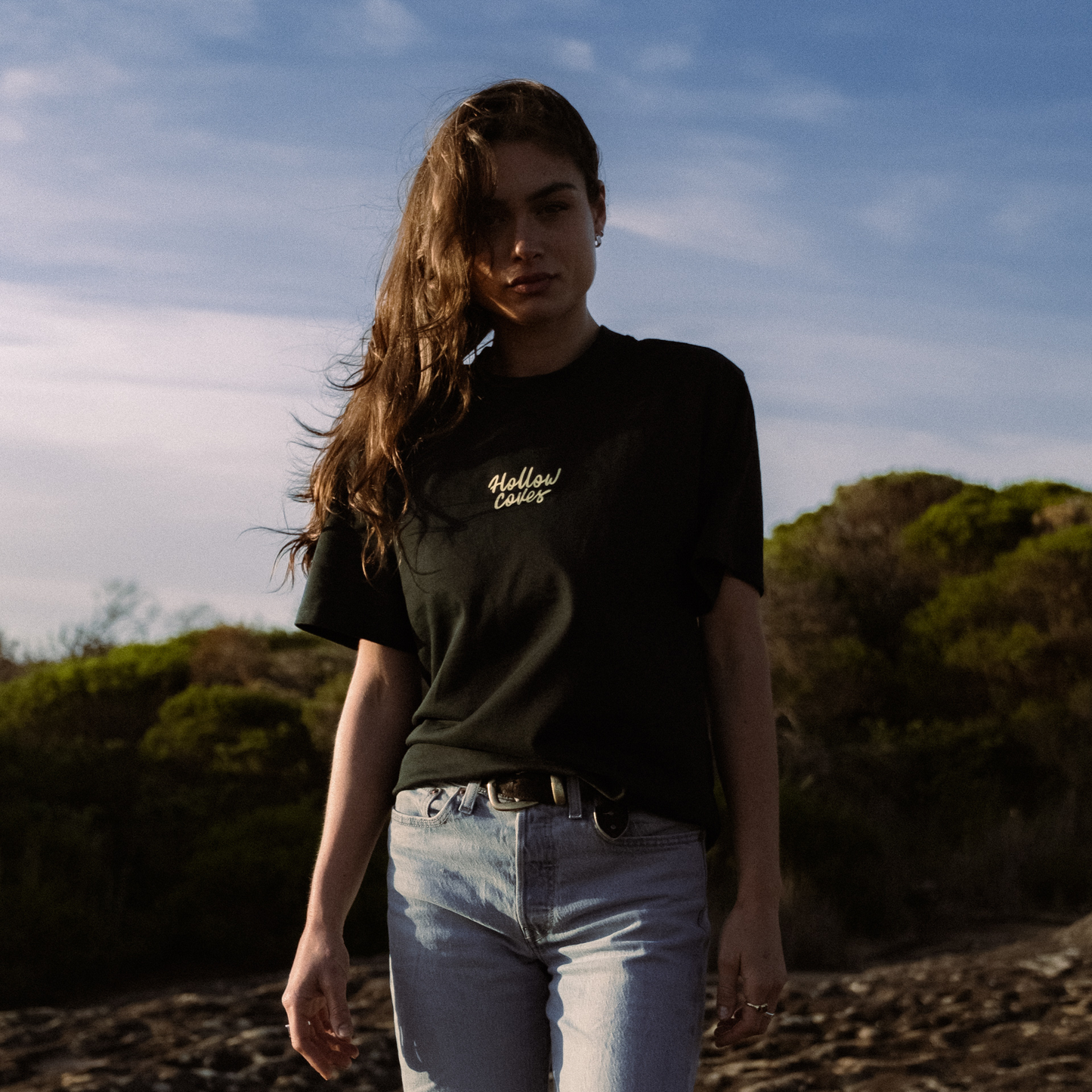 Somewhere In The Woods - Pine Green Tee